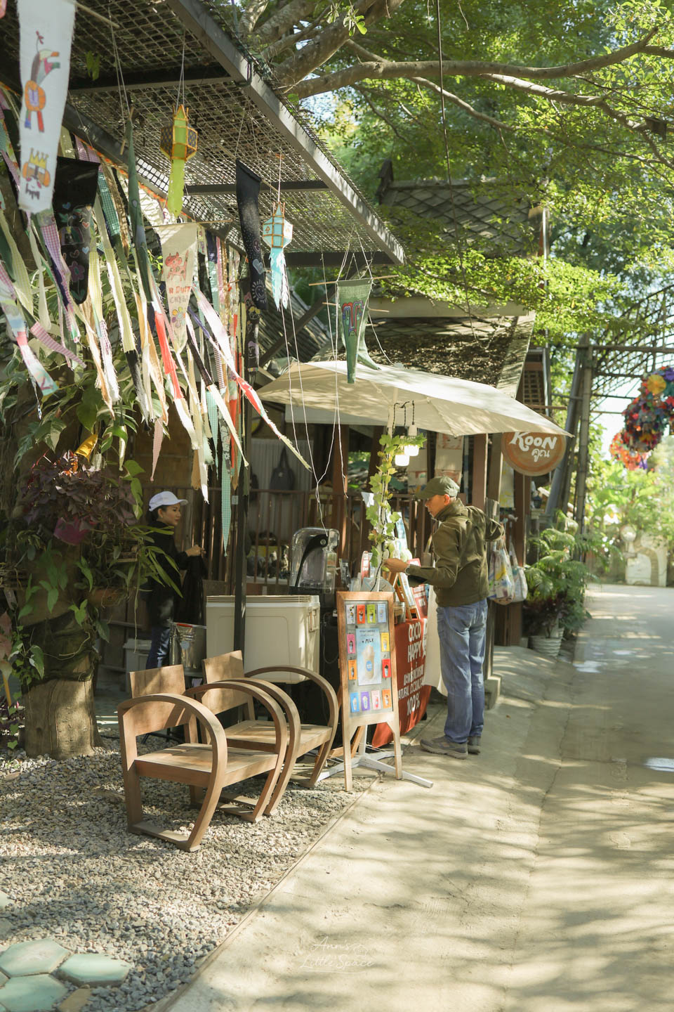 清邁雨林市集（雨樹市集）Cham Chaa Market