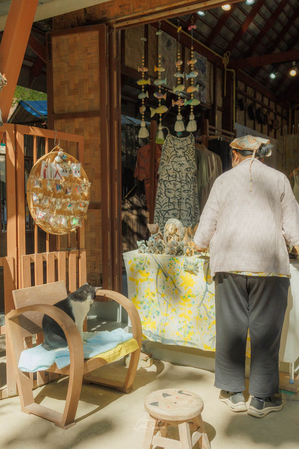 清邁雨林市集（雨樹市集）Cham Chaa Market