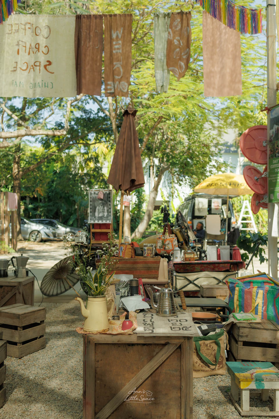 清邁雨林市集（雨樹市集）Cham Chaa Market