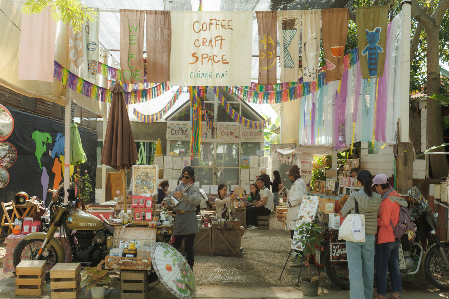清邁雨林市集（雨樹市集）Cham Chaa Market