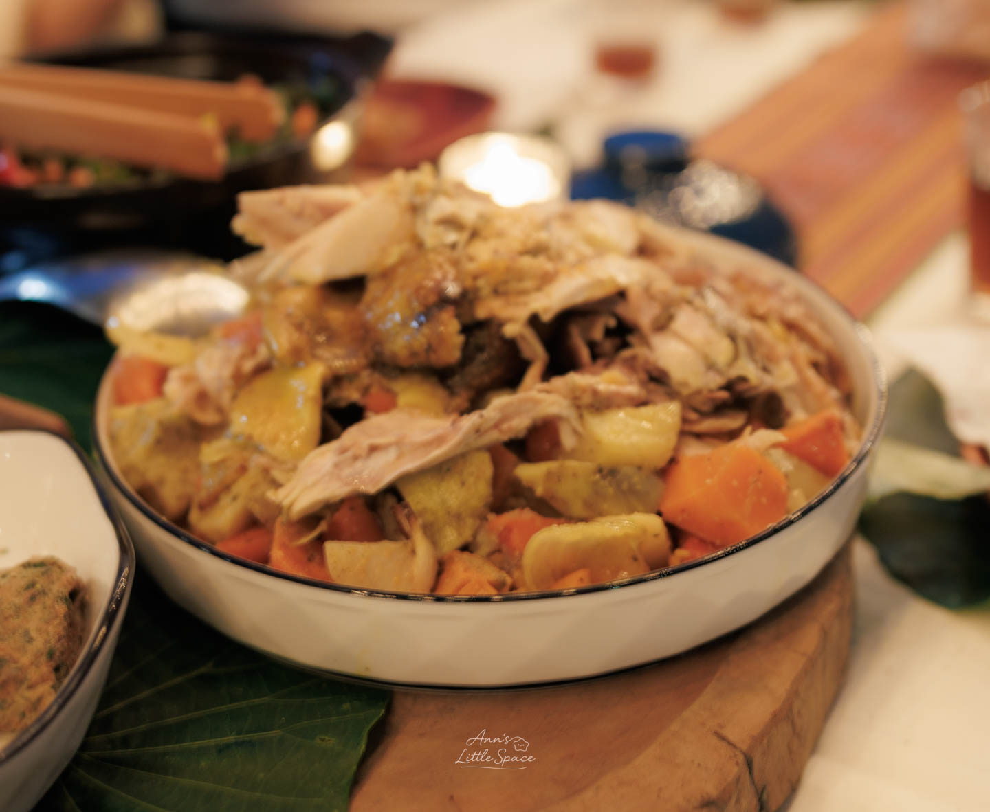 台東土坂部落－深山野熊號無菜單料理，雞肉燉菜｜by Ann's Little Space